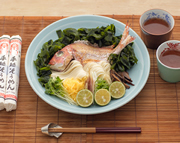 鳴門鯛のお祝い素麺