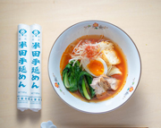 阿波尾鶏の麻辣湯そうめん